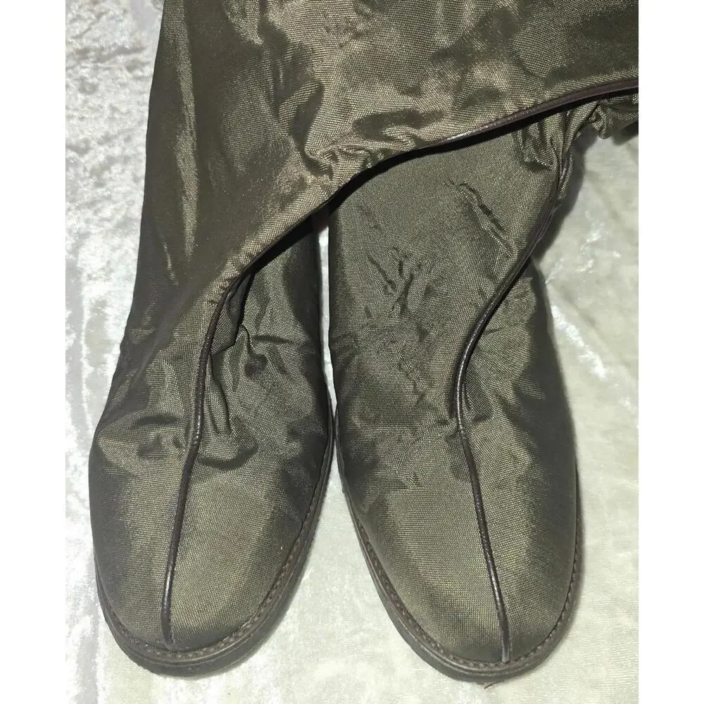 Hush Puppies Vintage 1980’s Heeled Boots Womens Size 11 - Picture 2 of 4